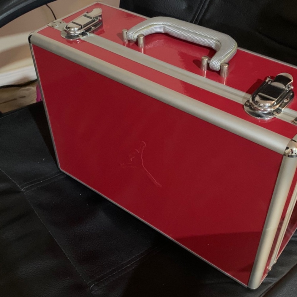 Original Air Jordan 17s (RED BRIEF CASE ONLY)